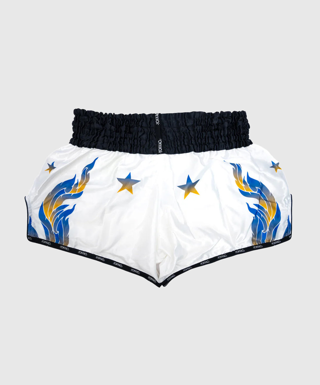 Yokkao The Flame Muay Thai Shorts - White
