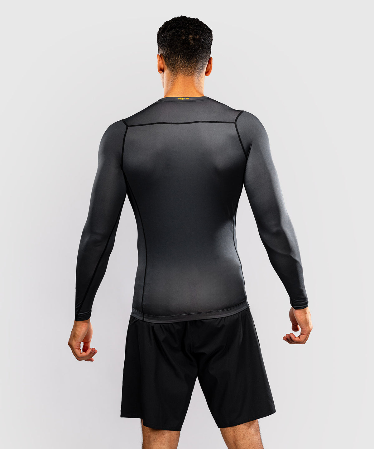 Rashguard manches longues Venum Attack - Noir/Or