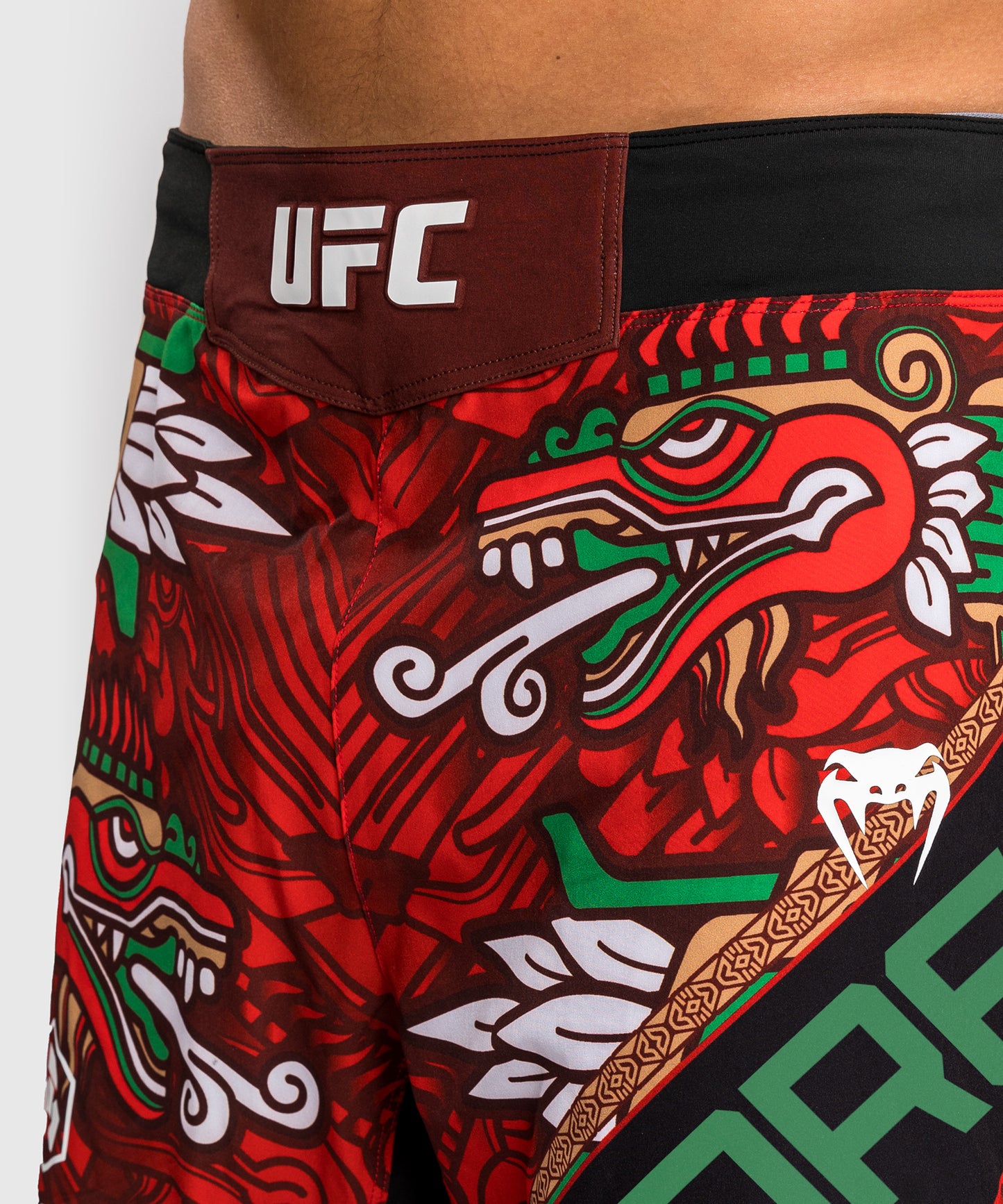Short de Combat pour Hommes UFC Unrivaled by Venum Brandon Moreno - Rouge