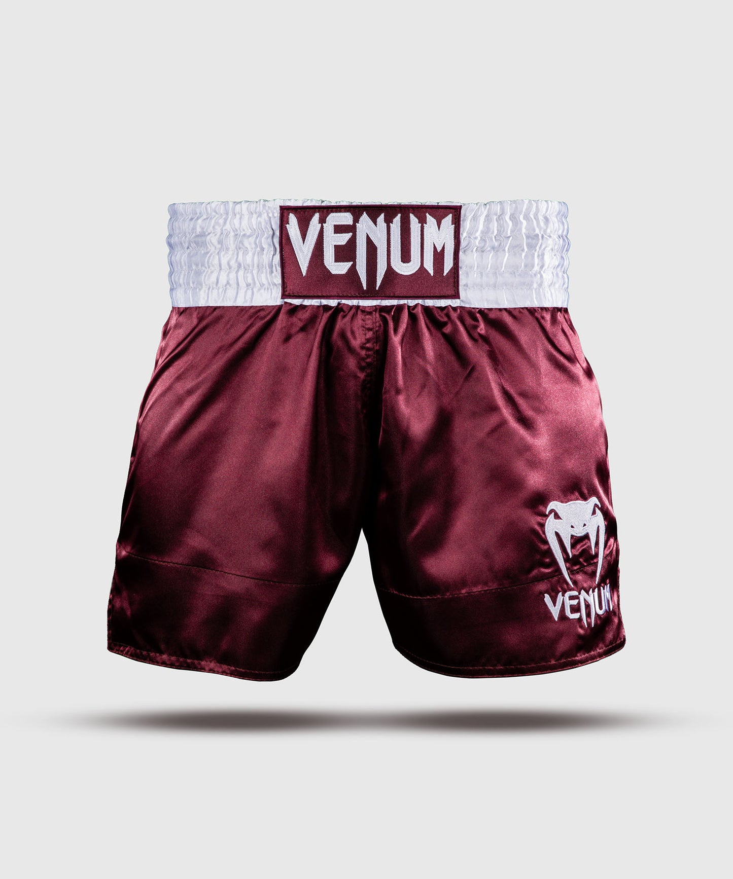 Venum Classic Muay Thai Shorts - Burgundy