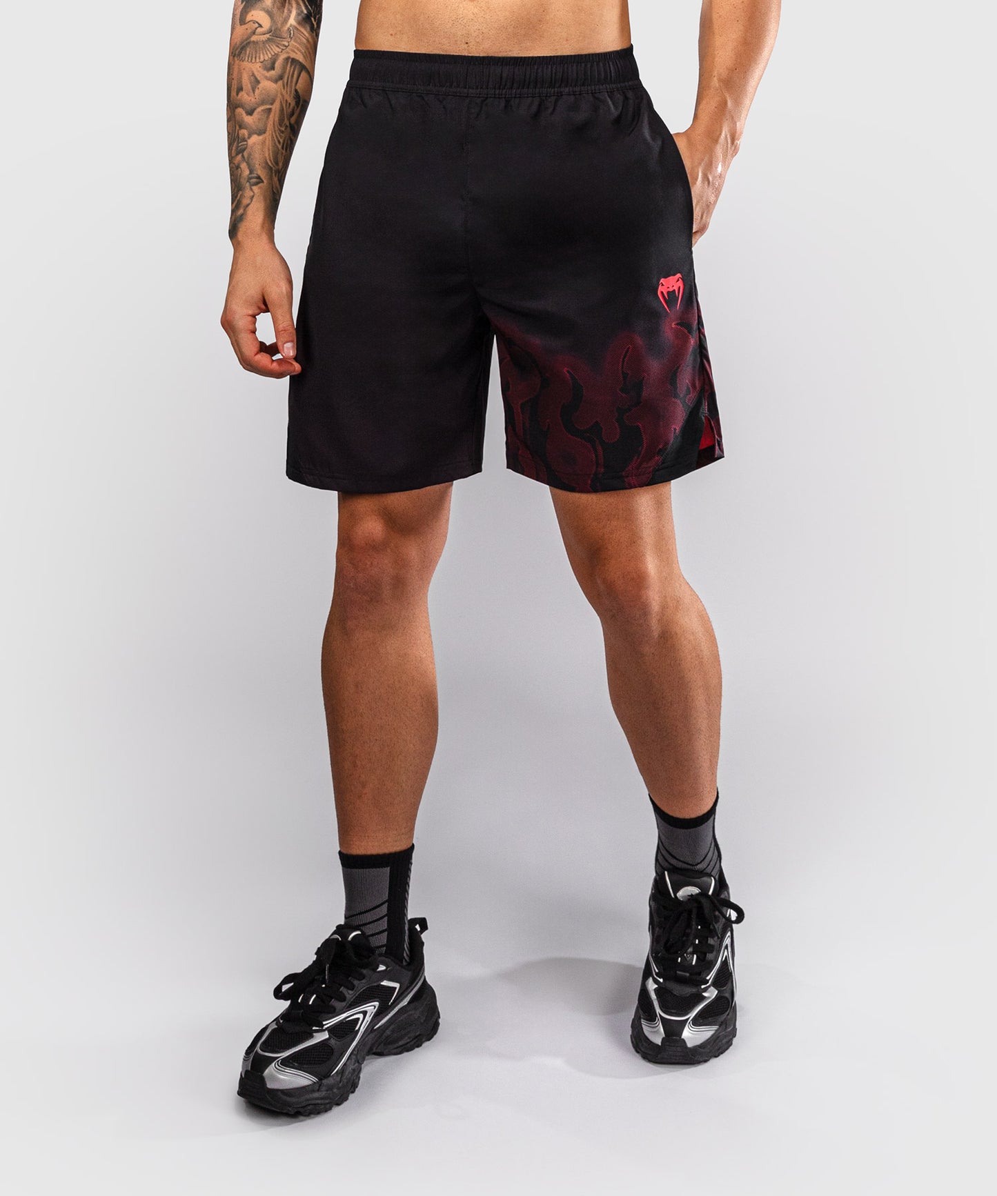 Short d’Entraînement Venum Spectre – Noir/Rouge