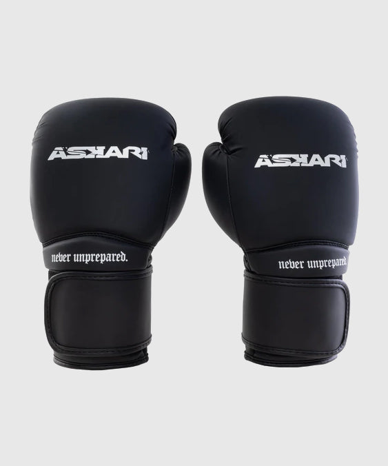 Askari Nova Guantes de Boxeo - Negro/Blanco