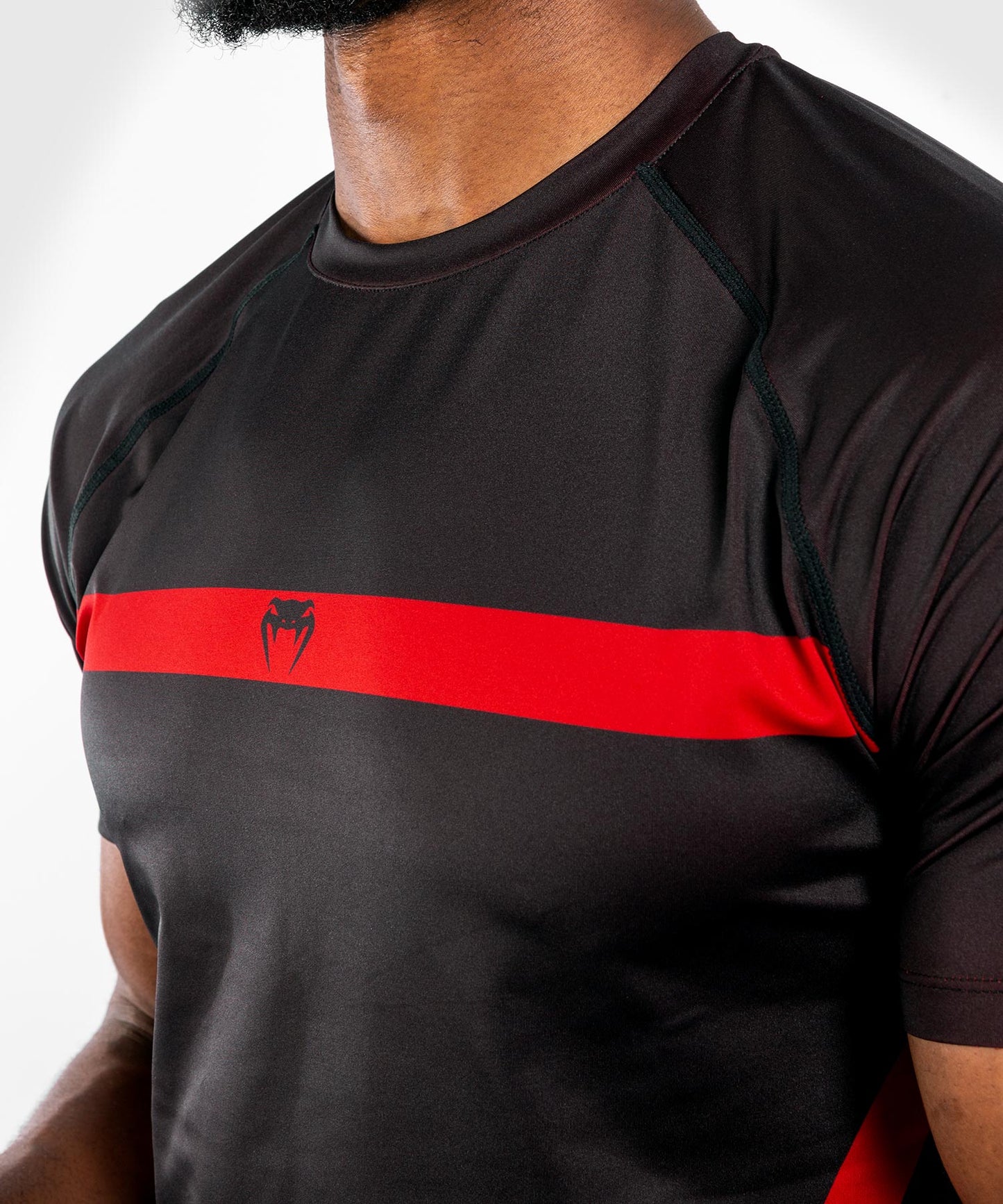 Venum NoGi 3.0 Dry Tech T-Shirt - Schwarz/Rot