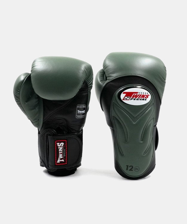 Twins BGVL6 Boxhandschuhe - Khaki/Schwarz