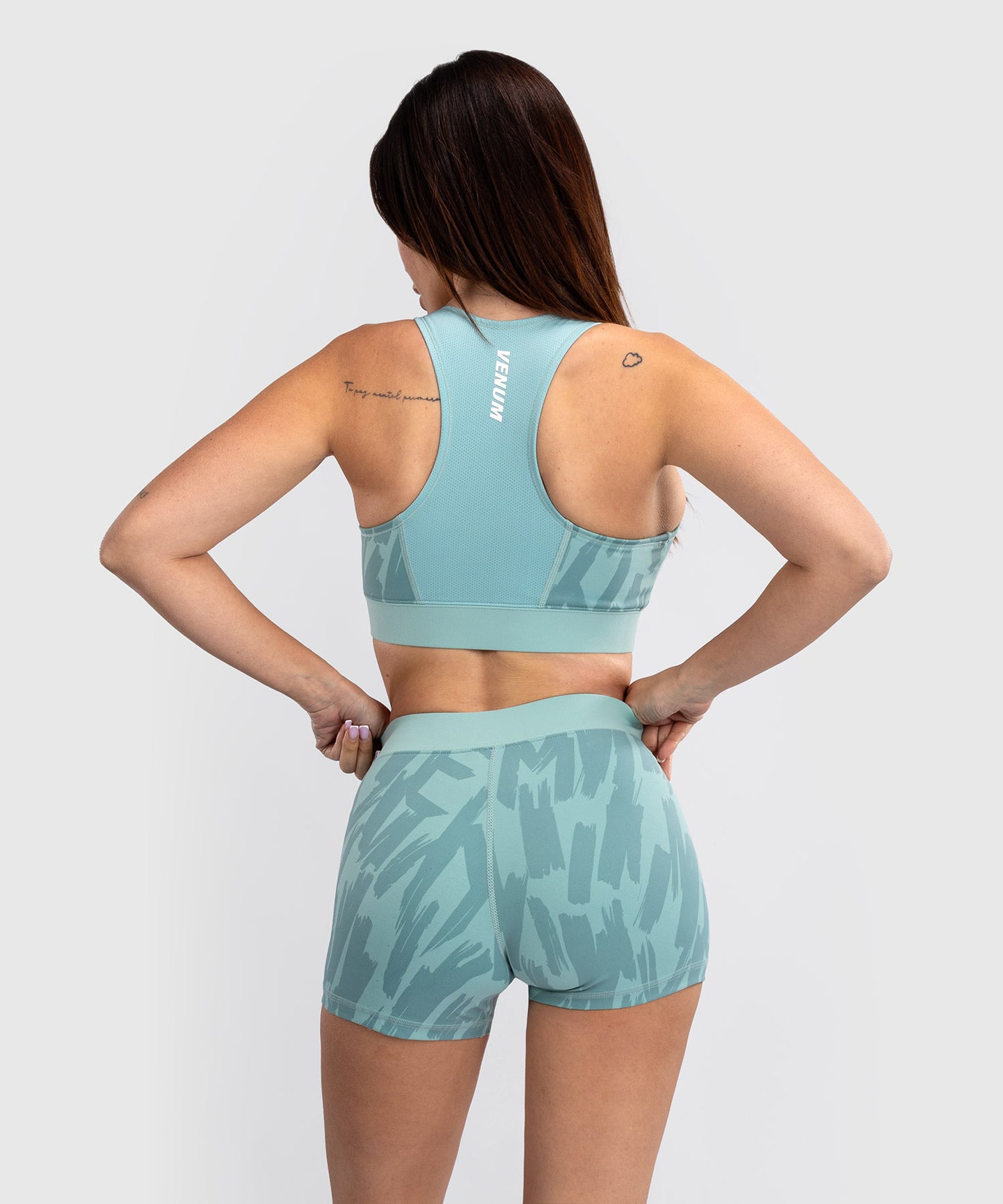 Venum Graffiti Damen Sport-BH - Aqua