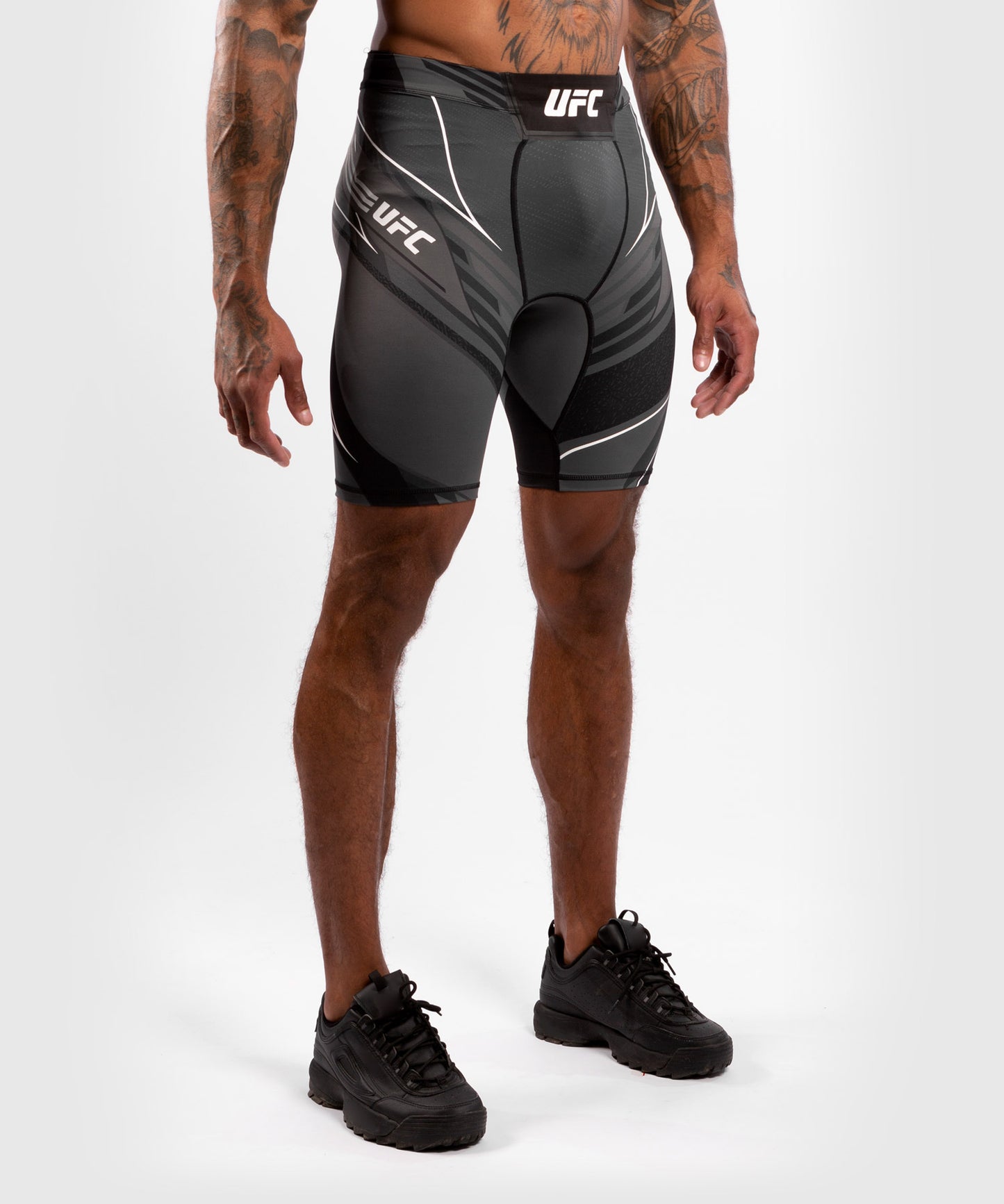 Short de compression pour Hommes UFC Venum Authentic Fight Night - Coupe Longue - Noir
