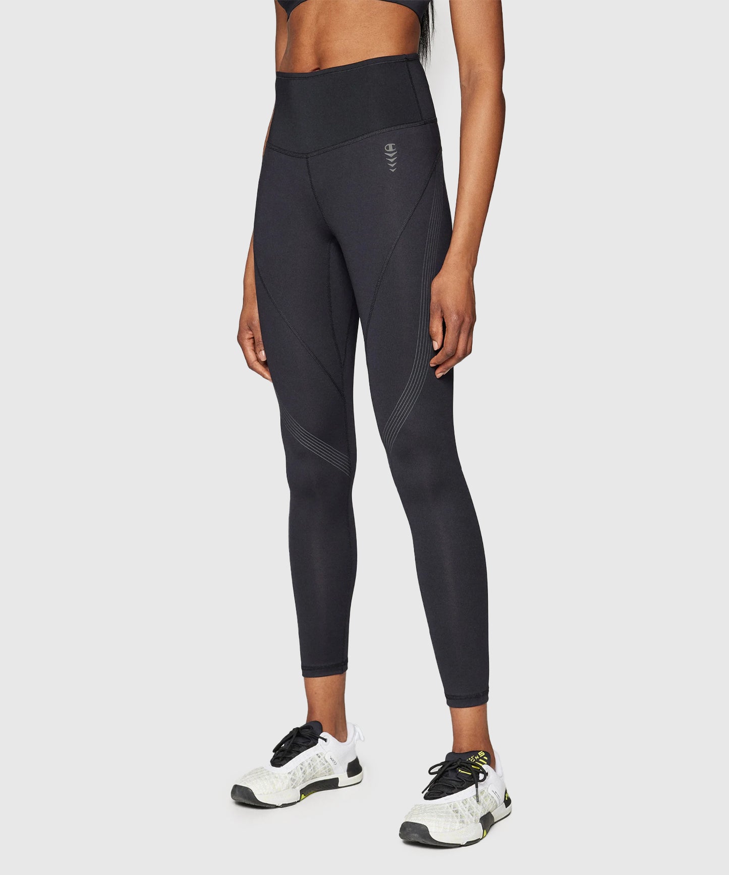 Leggings Champion At Athletic - Noir/Blanc