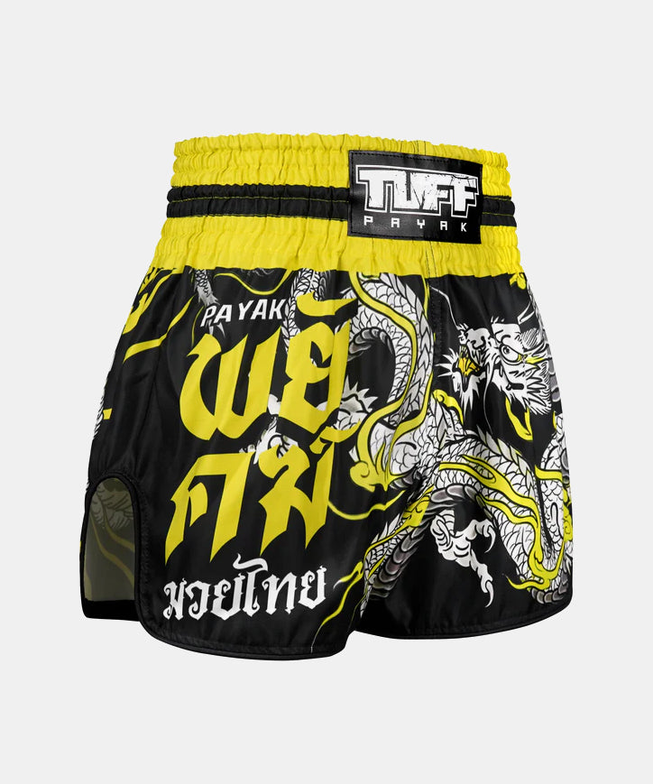 Short De Muay Thai Tuff Payak Payak Rising - Noir