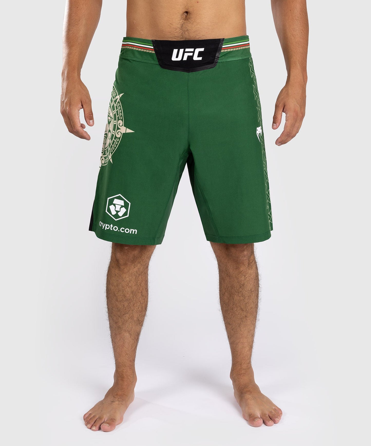 Noche UFC by Venum Authentic Fight Night Short for Men - Long Cut - Green