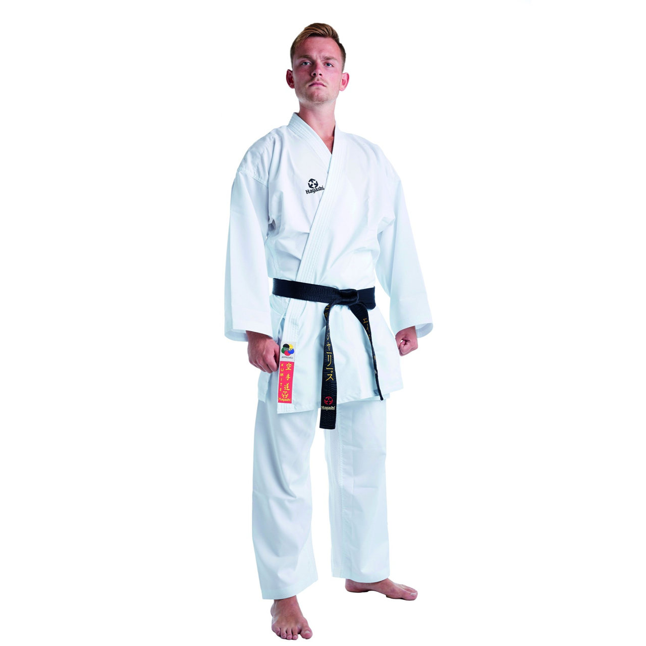 Kimono de Karaté Hayashi Kumite - Approuvé WKF - Blanc