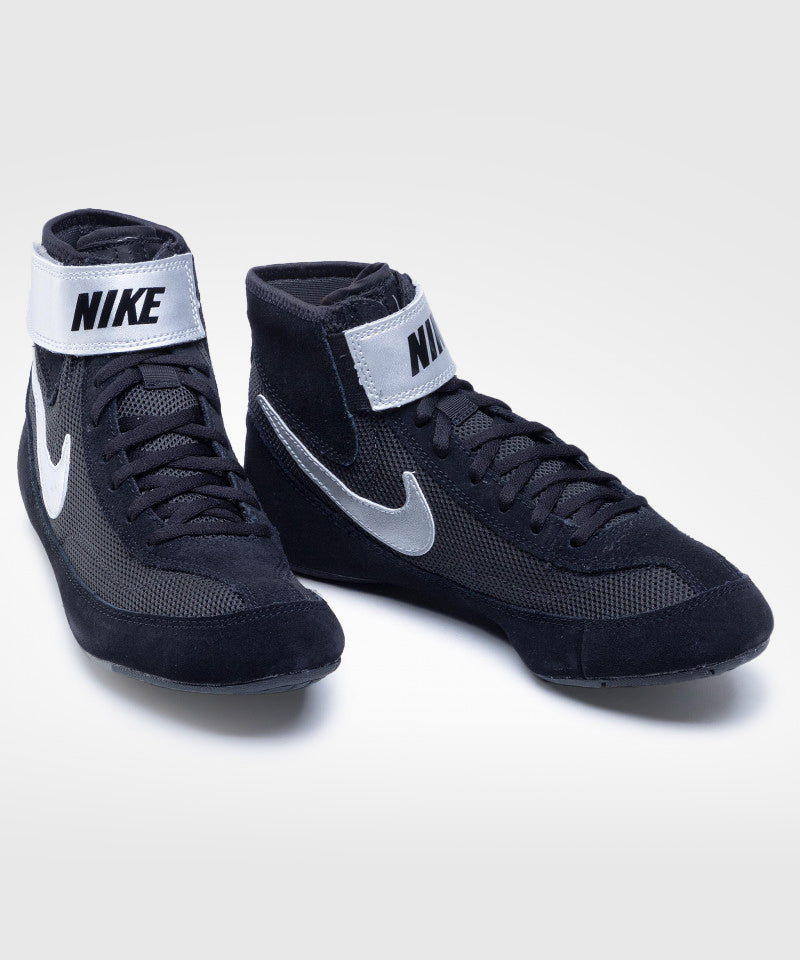 Nike Speedsweep VII Wrestling Shoes - Black/Silver
