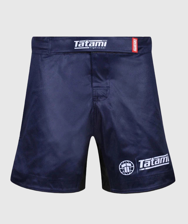Fightshort Mid Cut Tatamifightwear Impact - Bleu Marine