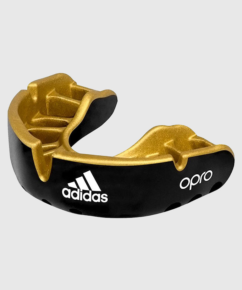 Adidas OPRO Gold Gen4 Mouthguard – Black/Gold