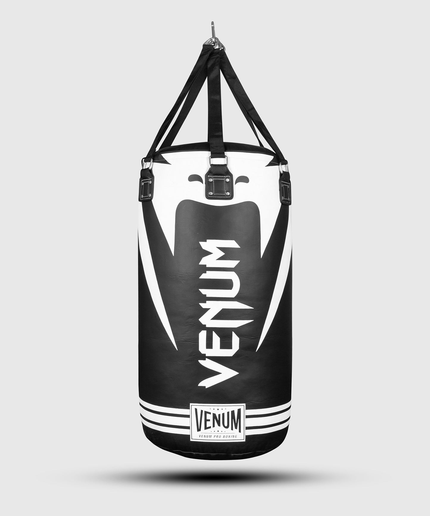 Sac de frappe lourd Venum Hurricane - Noir/Blanc
