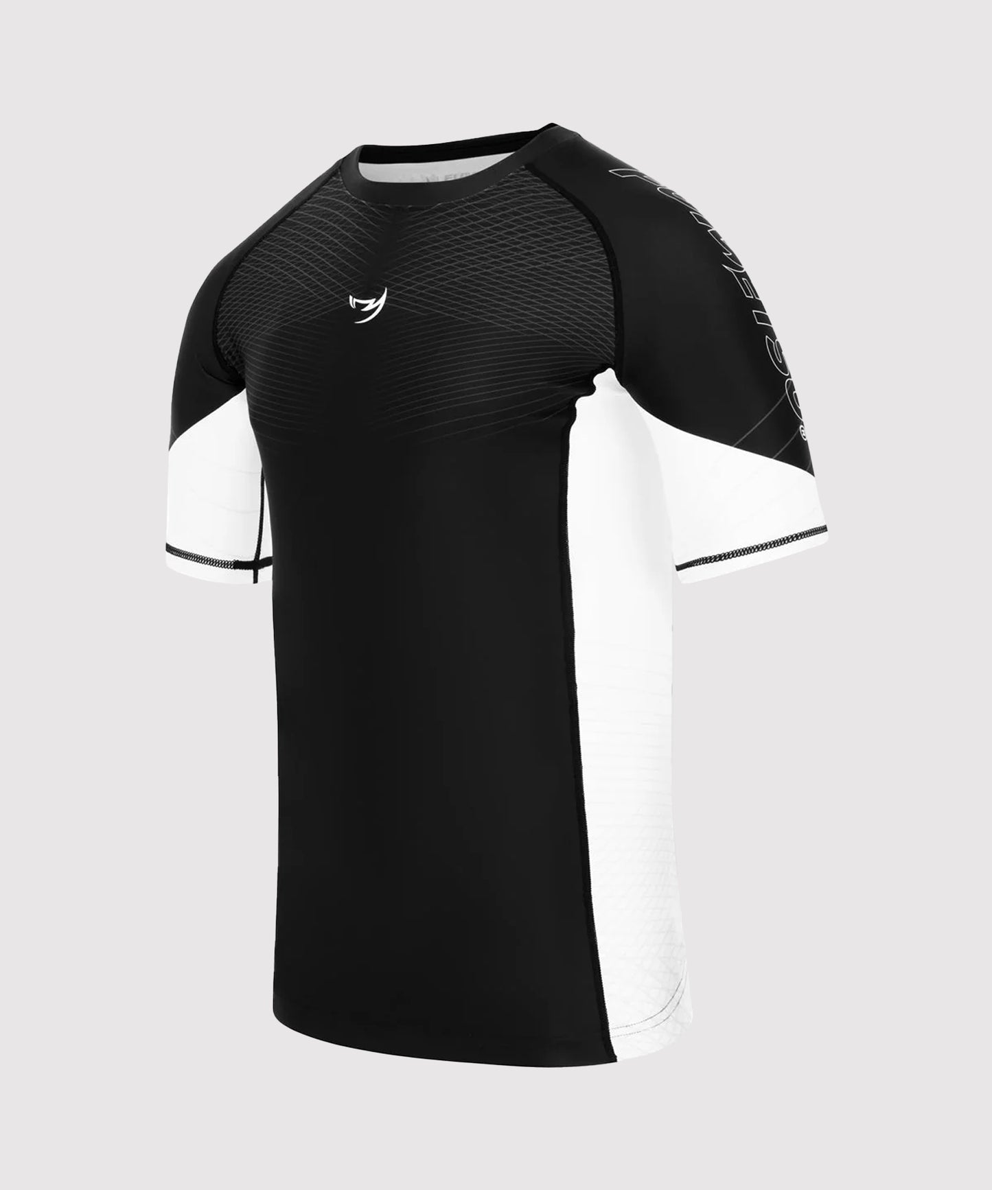 Rashguard À Manches Courtes Fumetsu Competitor Mk2 - Noir/Blanc