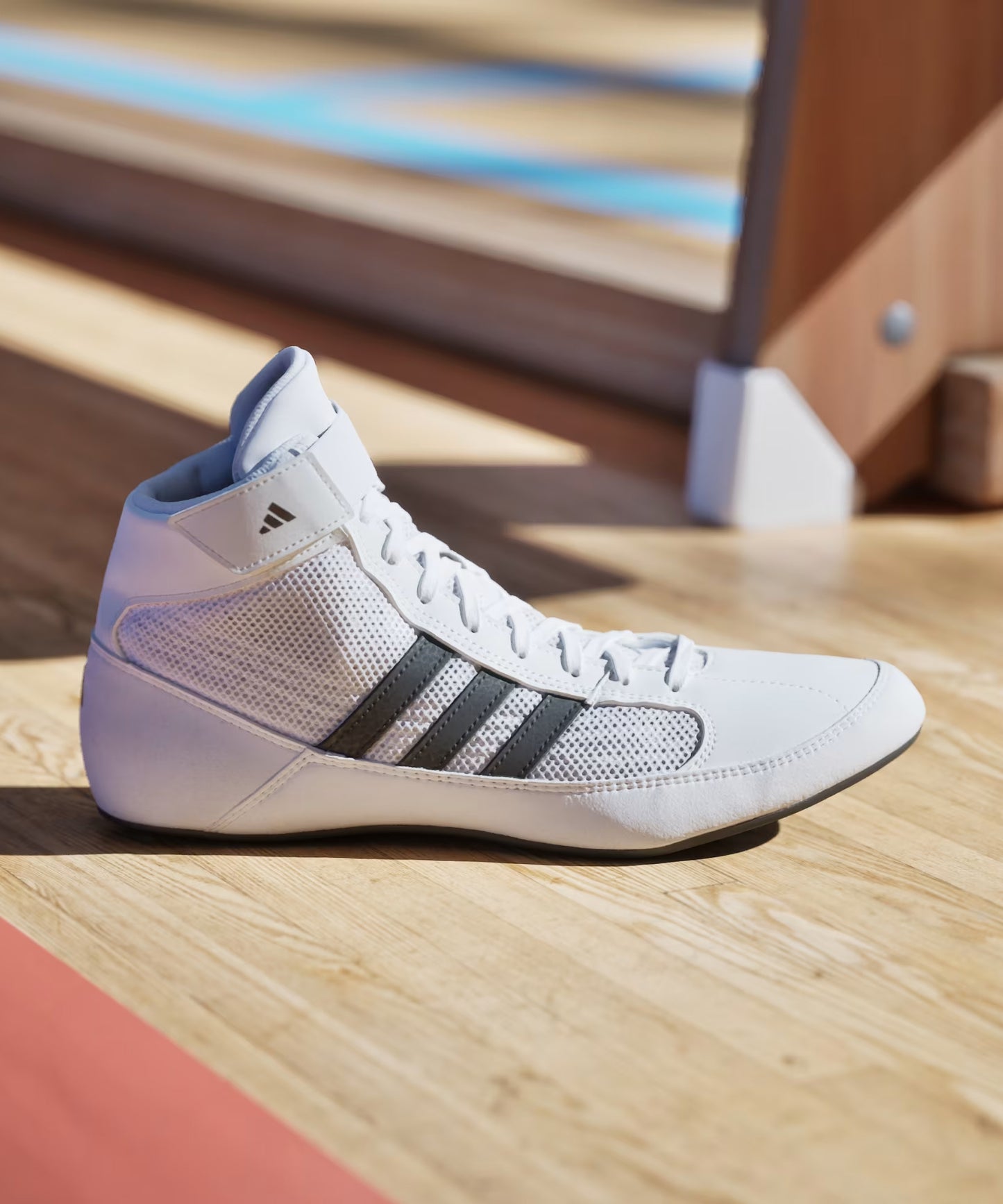 Adidas Havoc Wrestling Shoes - White/Black