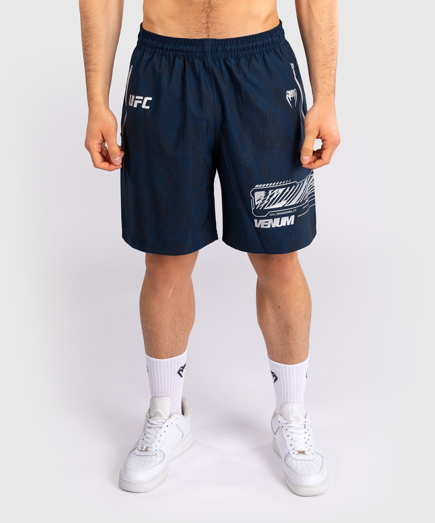 Shorts Performance pour Hommes UFC Fusion by Venum Fight Week - Bleu Océanique