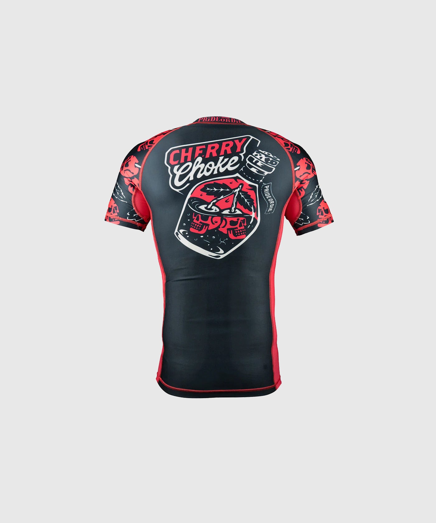 Pride Or Die Cherry Choke Long Sleeve Rashguard - Black