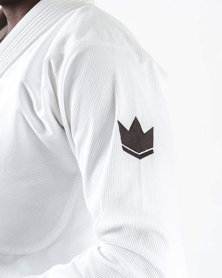 Kimonos de JJB Kingz Kore - Blanc