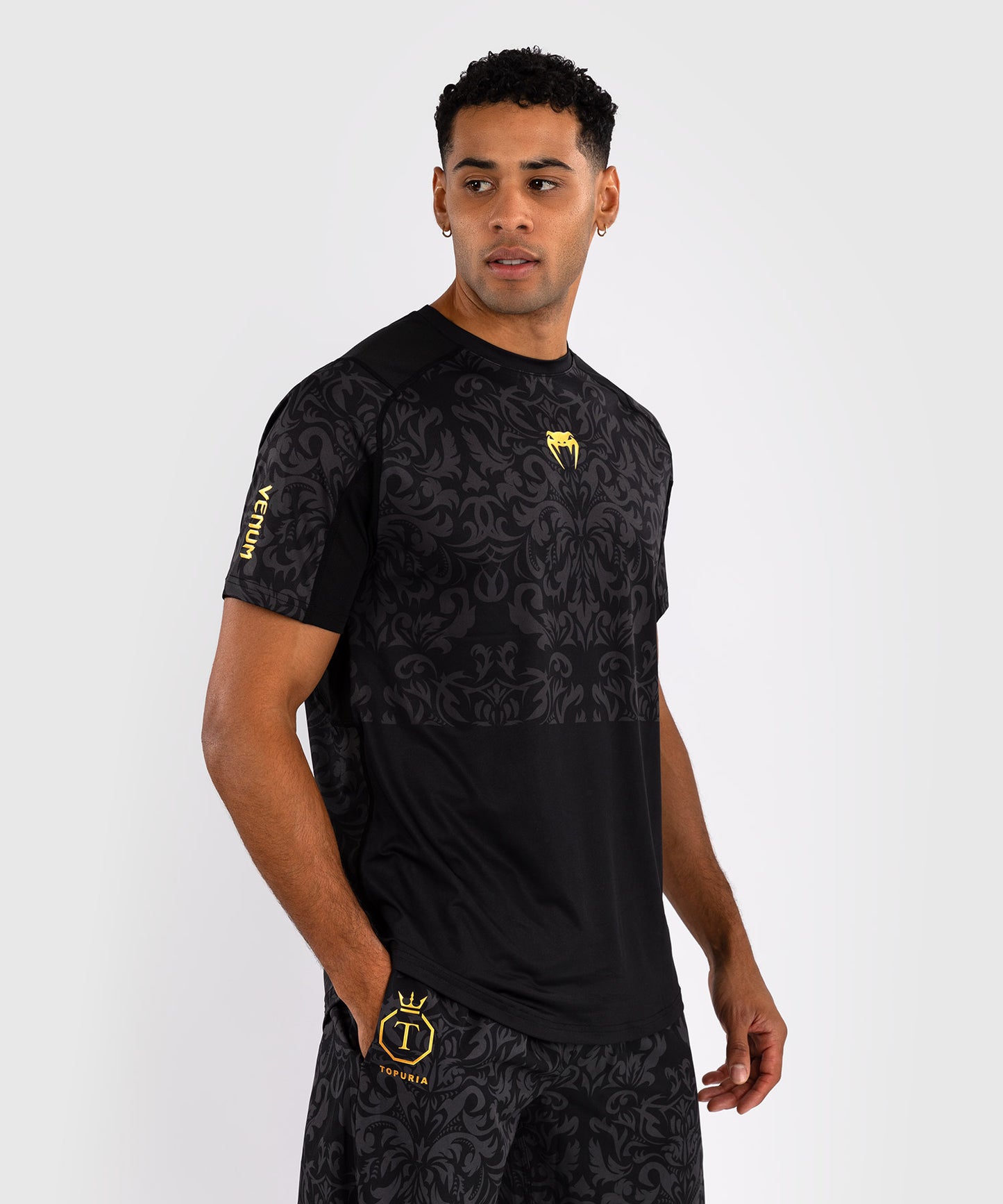 T-shirt Dry-Tech Venum x Topuria Unmatched Edition - Noir/Or
