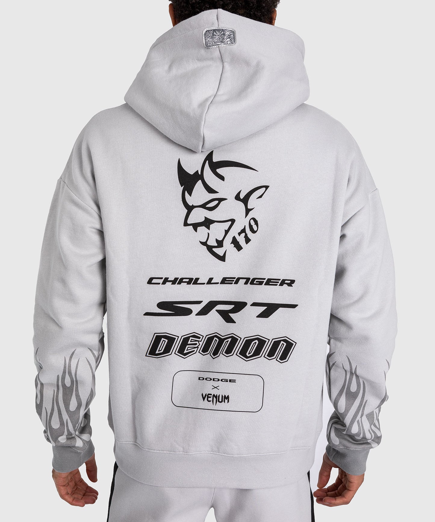 Sweatshirt à capuche Venum x Dodge Demon 170 - Gris