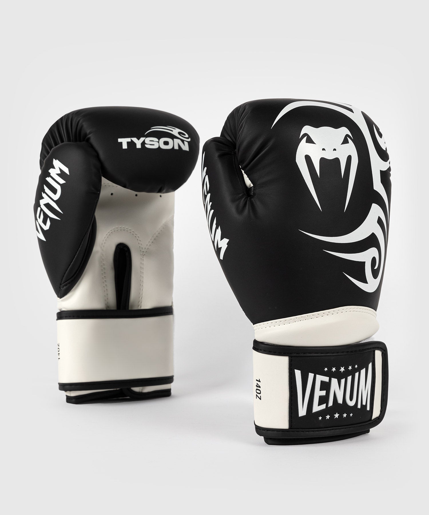 Venum Giant 2.0 Mike Tyson Pro Boxing Gloves - Deep Black/Optical