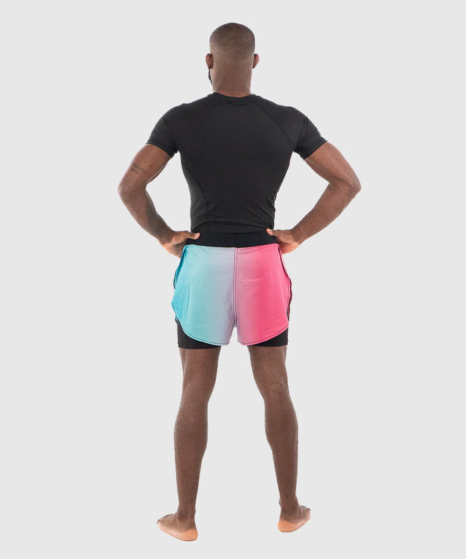 Rashguard Manches Courtes Metal Boxe Performance Miami - Noir