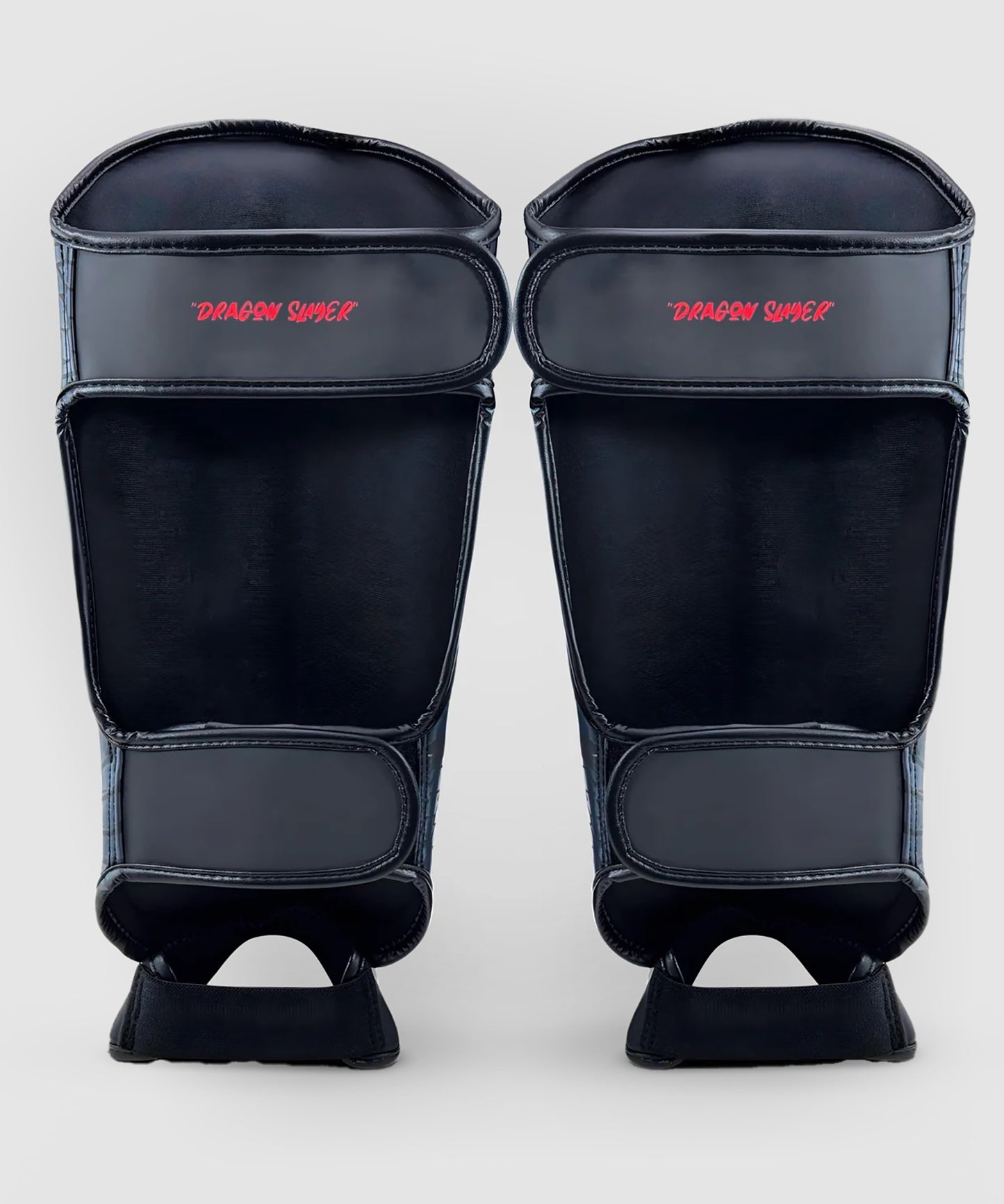 Fumetsu Dragon Slayer Shin Guards - Blue/Red