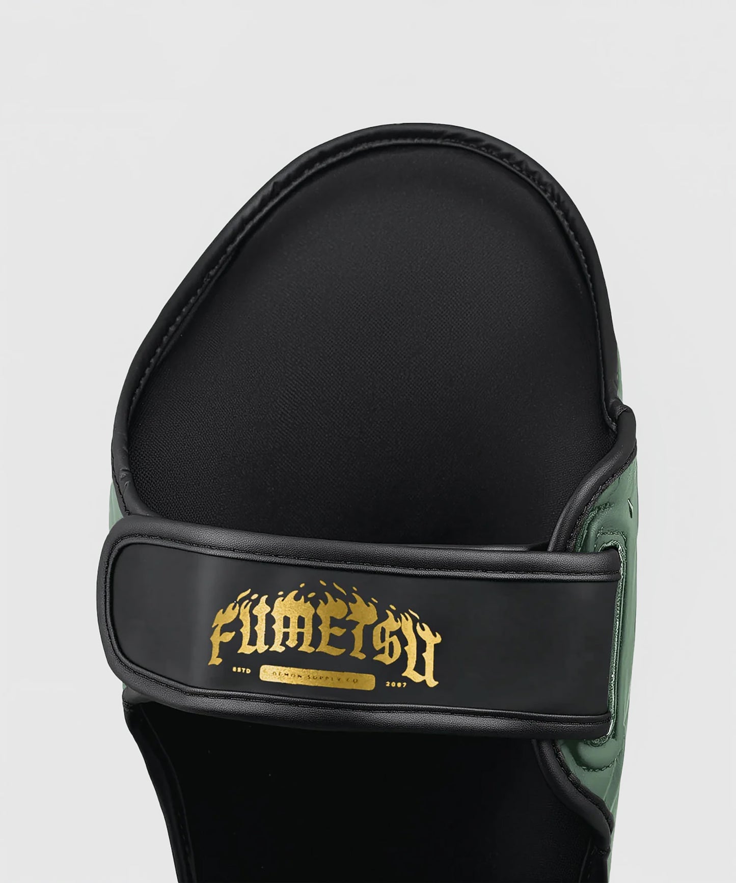 Fumetsu Oni Shin Guard - Khaki/Black/Gold