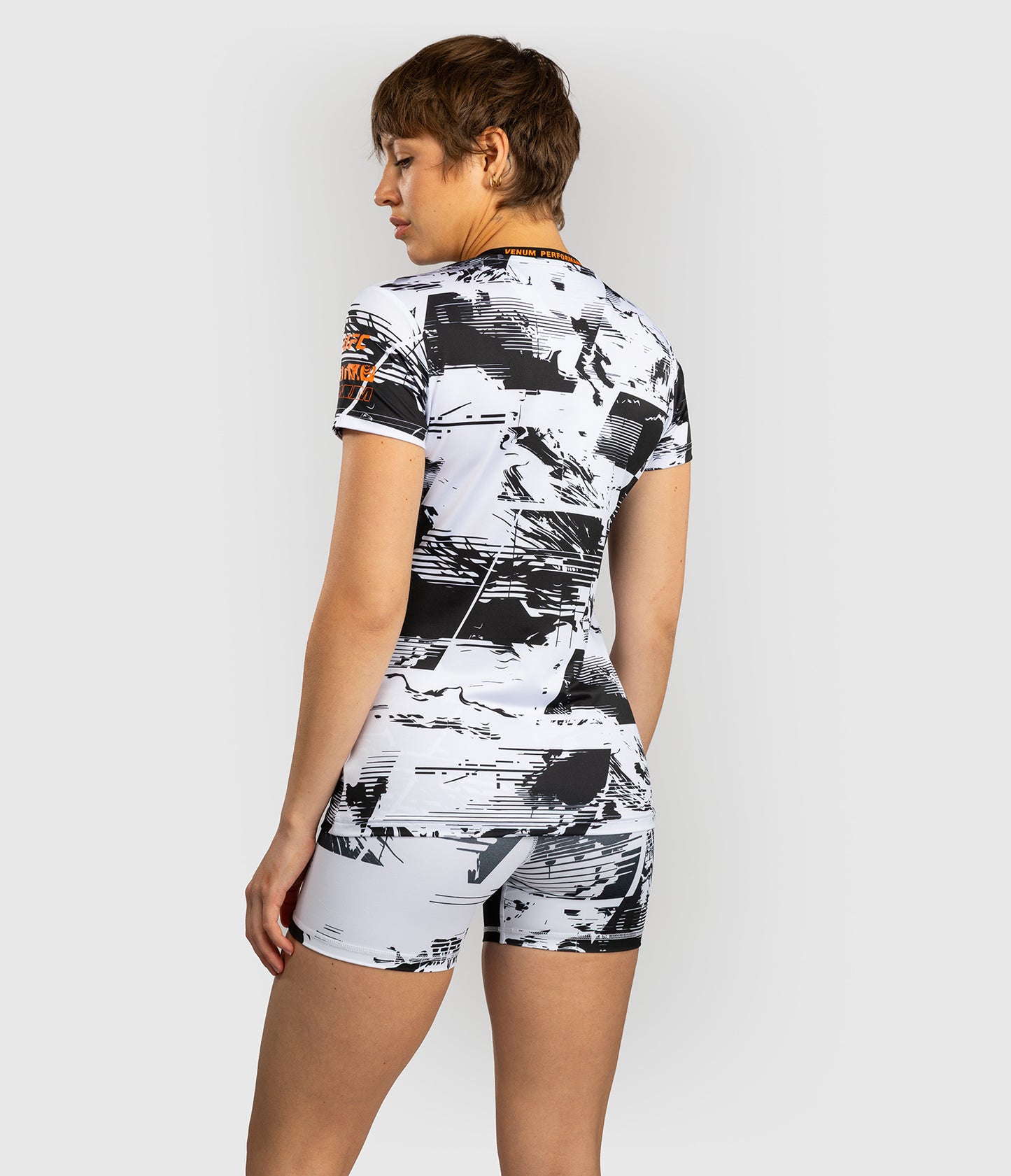 T-shirt manches courtes Performance Femme UFC Zenith by Venum Authentic Fight Week - Blanc