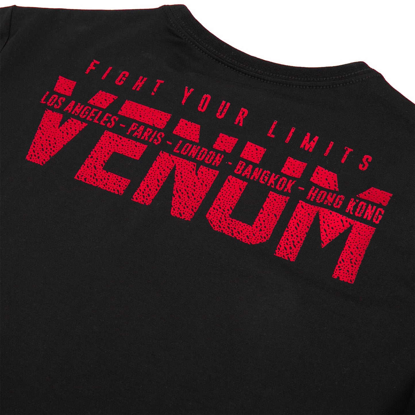 Venum Signature T-shirt - Short sleeve - Black/Red