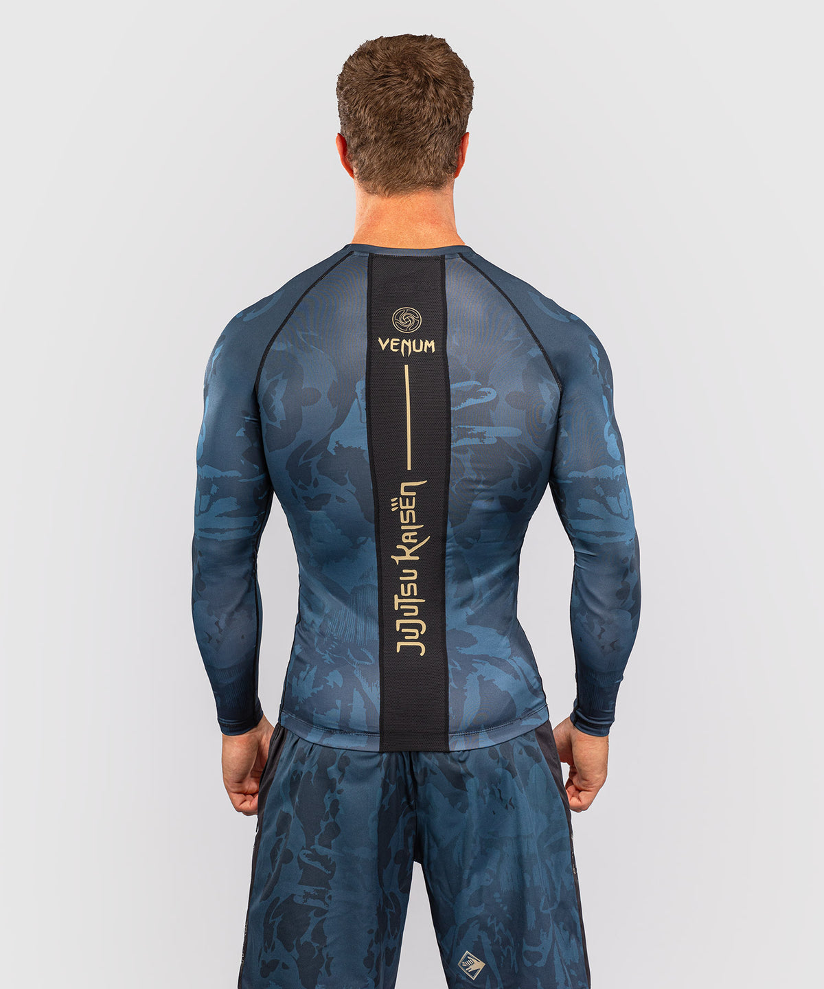 Jujutsu Kaisen x Venum Fushiguro Rashguard a Maniche Lunghe – Verde Oceano
