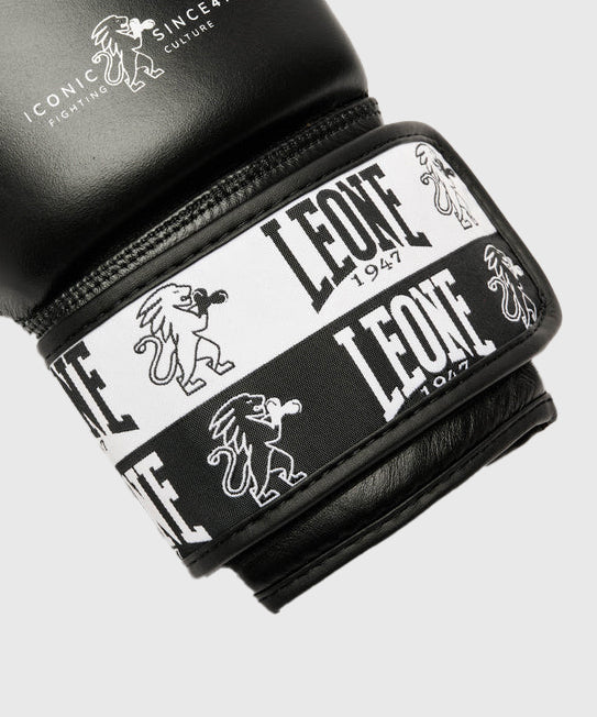 Gants De Boxe Leone Iconic - Noir