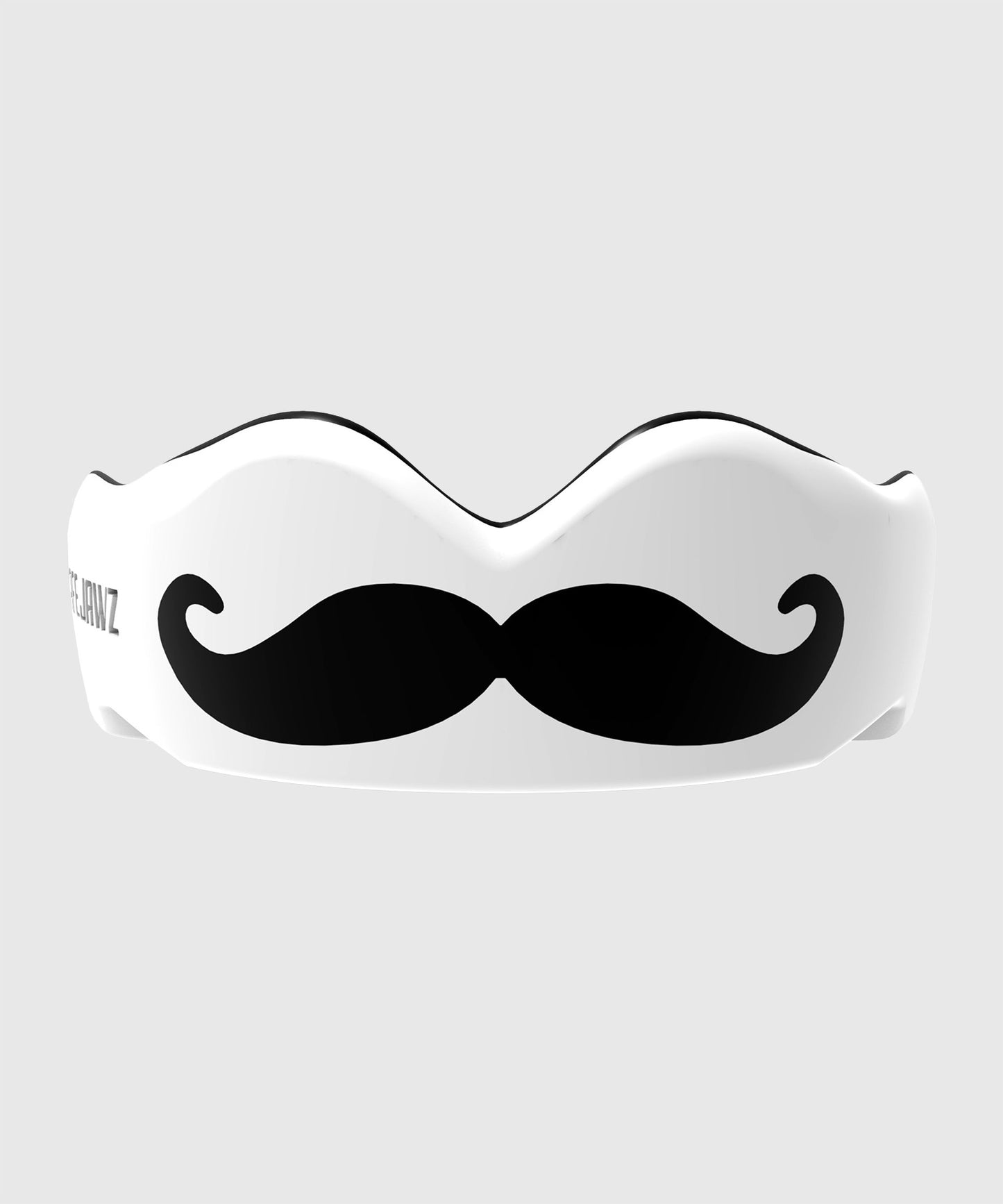 Protège-dents Safejawz Moustache - Adulte - Blanc/Noir