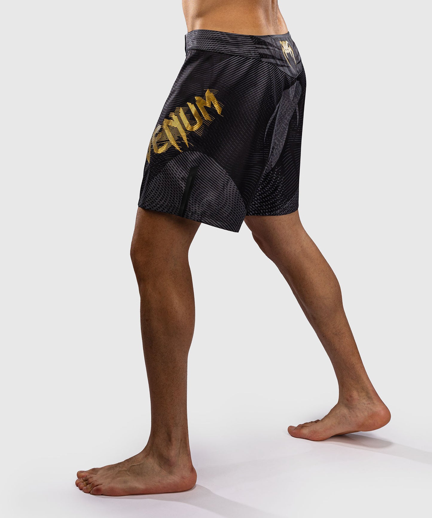 Venum Galactic 3.0 Fight Shorts - Black/Gold