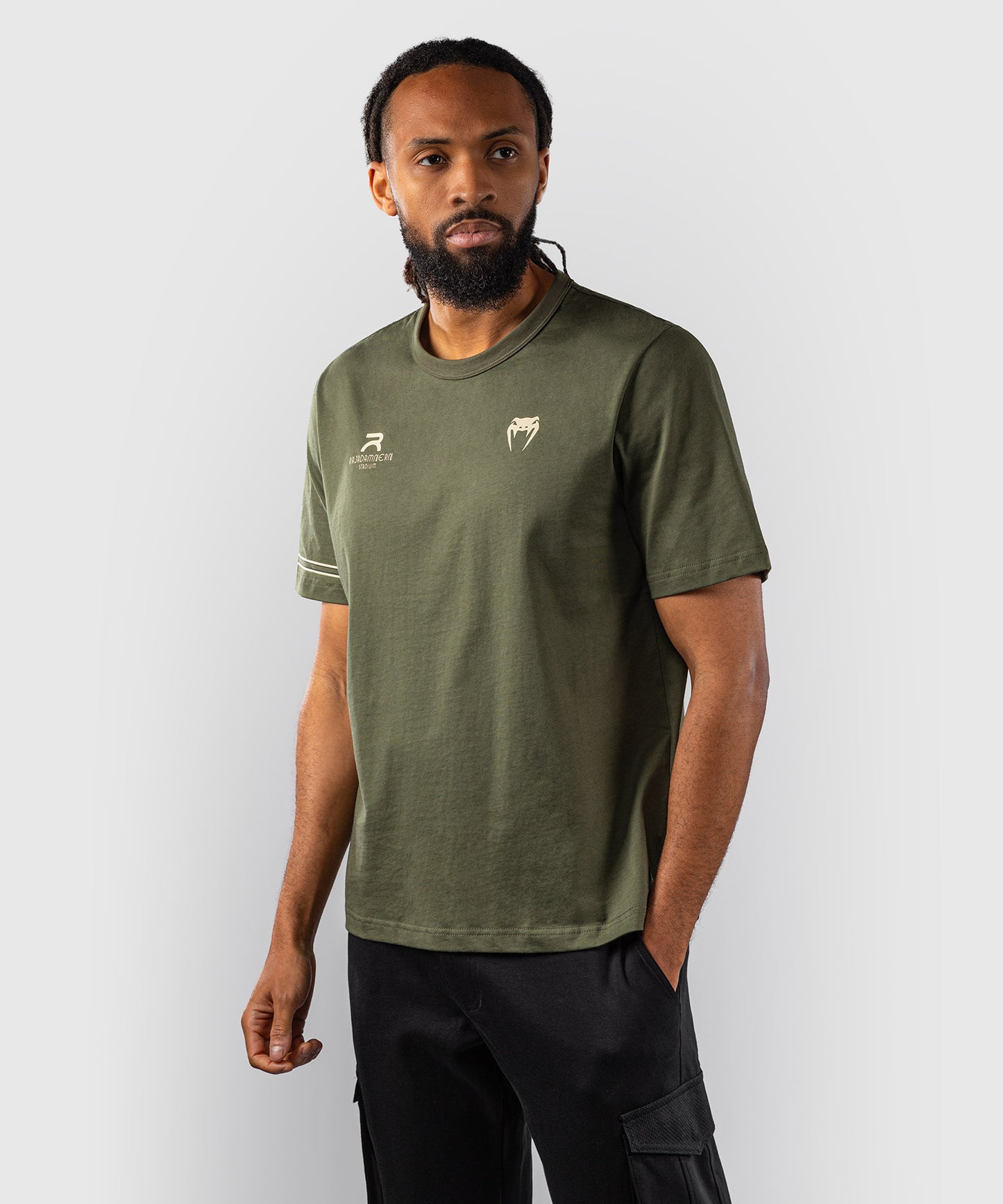 Venum x Rajadamnern T-Shirt - Verde Militare