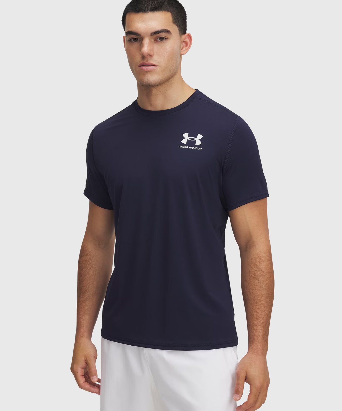 Under Armour Adjusted Heatgear T-Shirt - Navy Blue