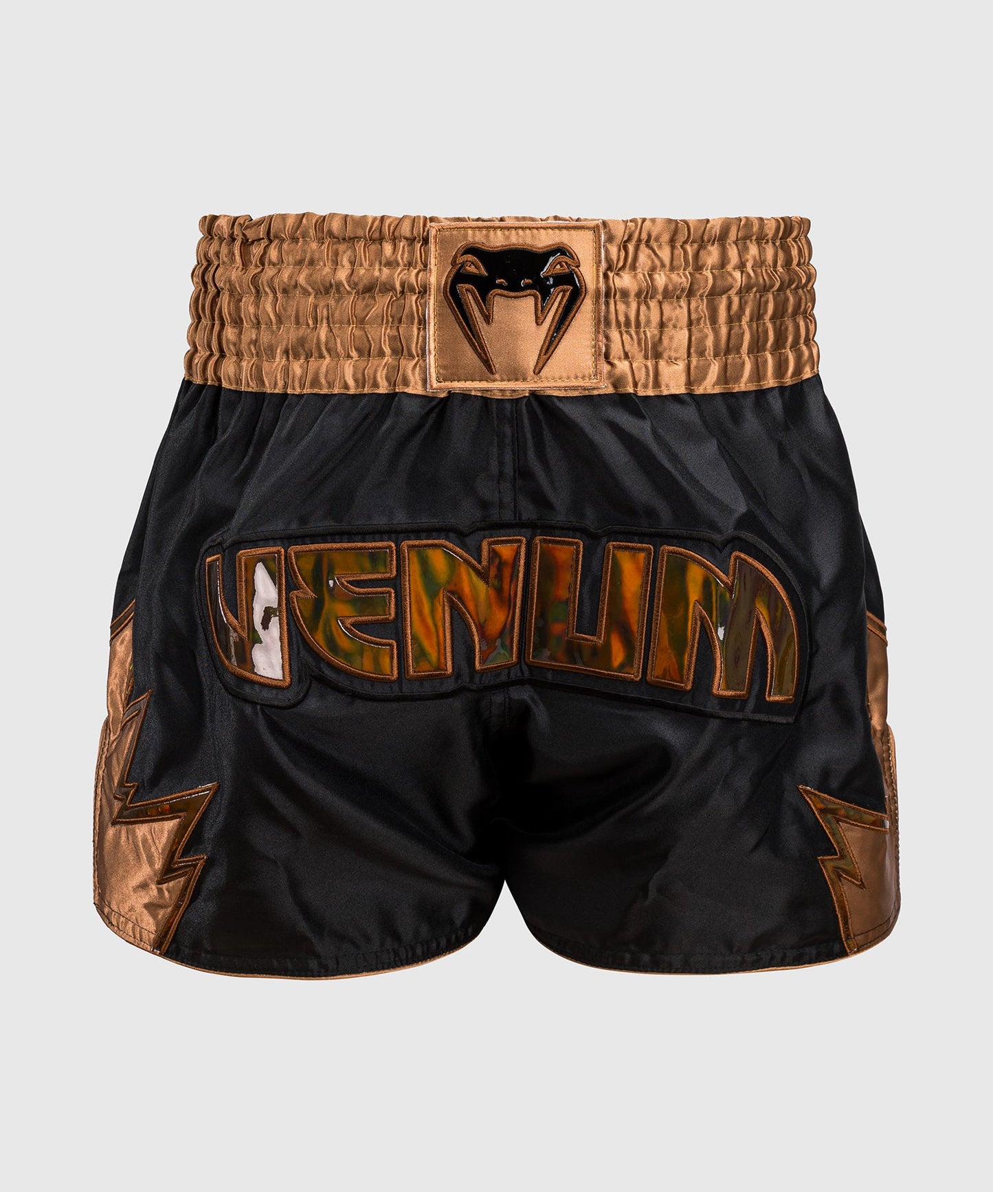 Venum Inferno Muay Thai Shorts - Schwarz/Bronze