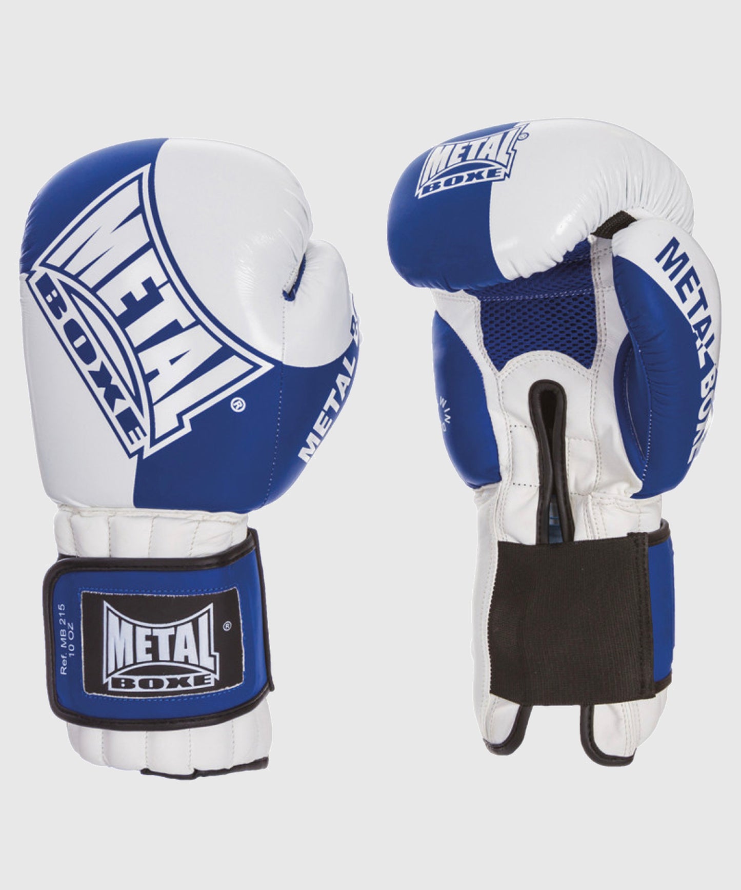 Official Metal Boxing Gloves - Blue