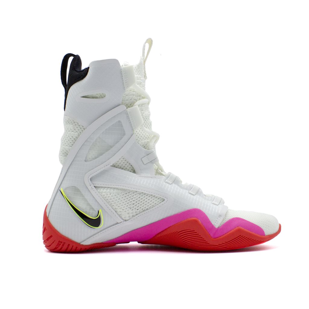 Chaussures de Boxe Nike HyperKO 2 Olympic - Blanc/Rose/Rouge