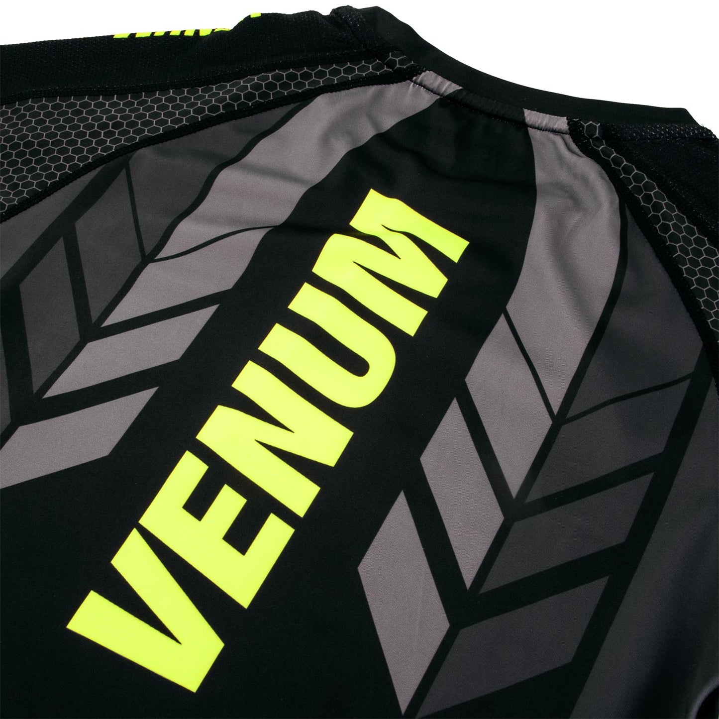 Rashguard Venum Technical 2.0 - Short Sleeve - Black/Yellow