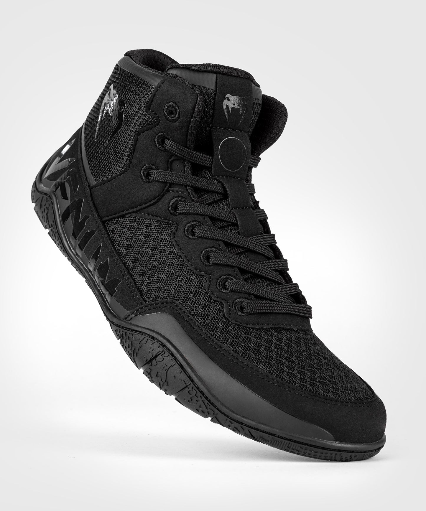 Venum Elite Wrestlingschuhe - Schwarz/Schwarz