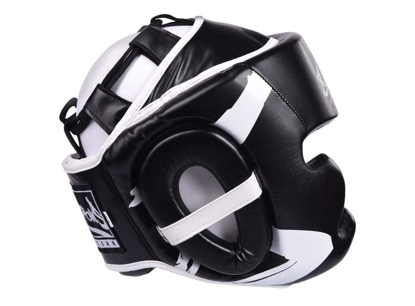 CASQUE DE BOXE - 8 WEAPONS UNLIMITED - Noir/Blanc