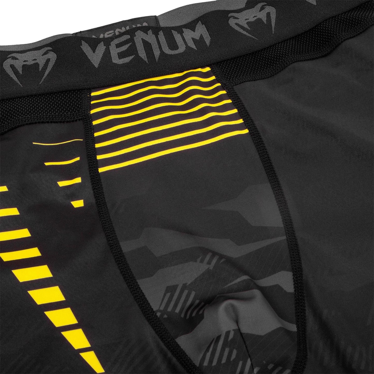 Venum Okinawa 2.0 Compression Pants - Black/Yellow