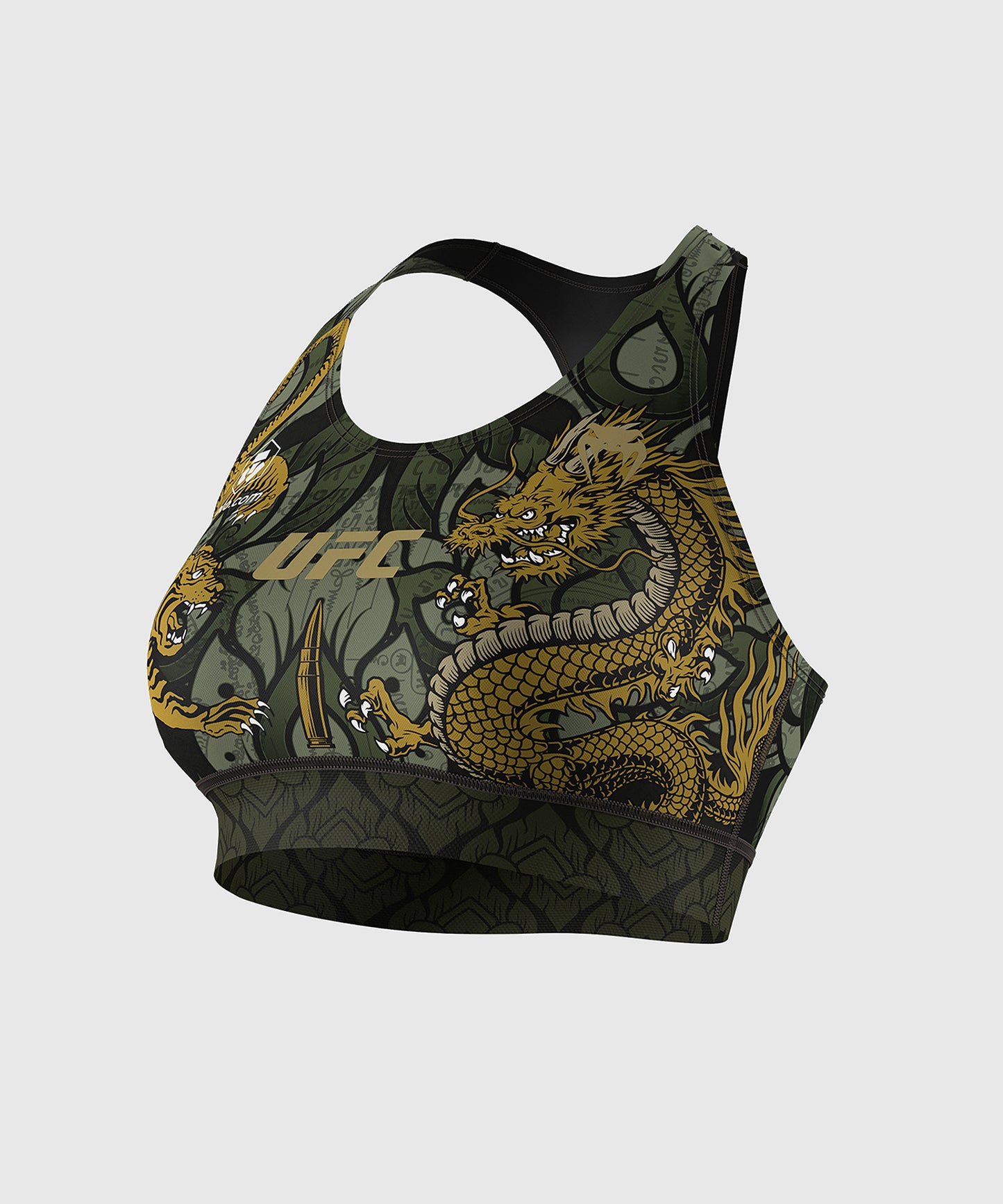 Women's Sports Bra UFC Unrivaled by Venum Valentina Shevchenko - Green