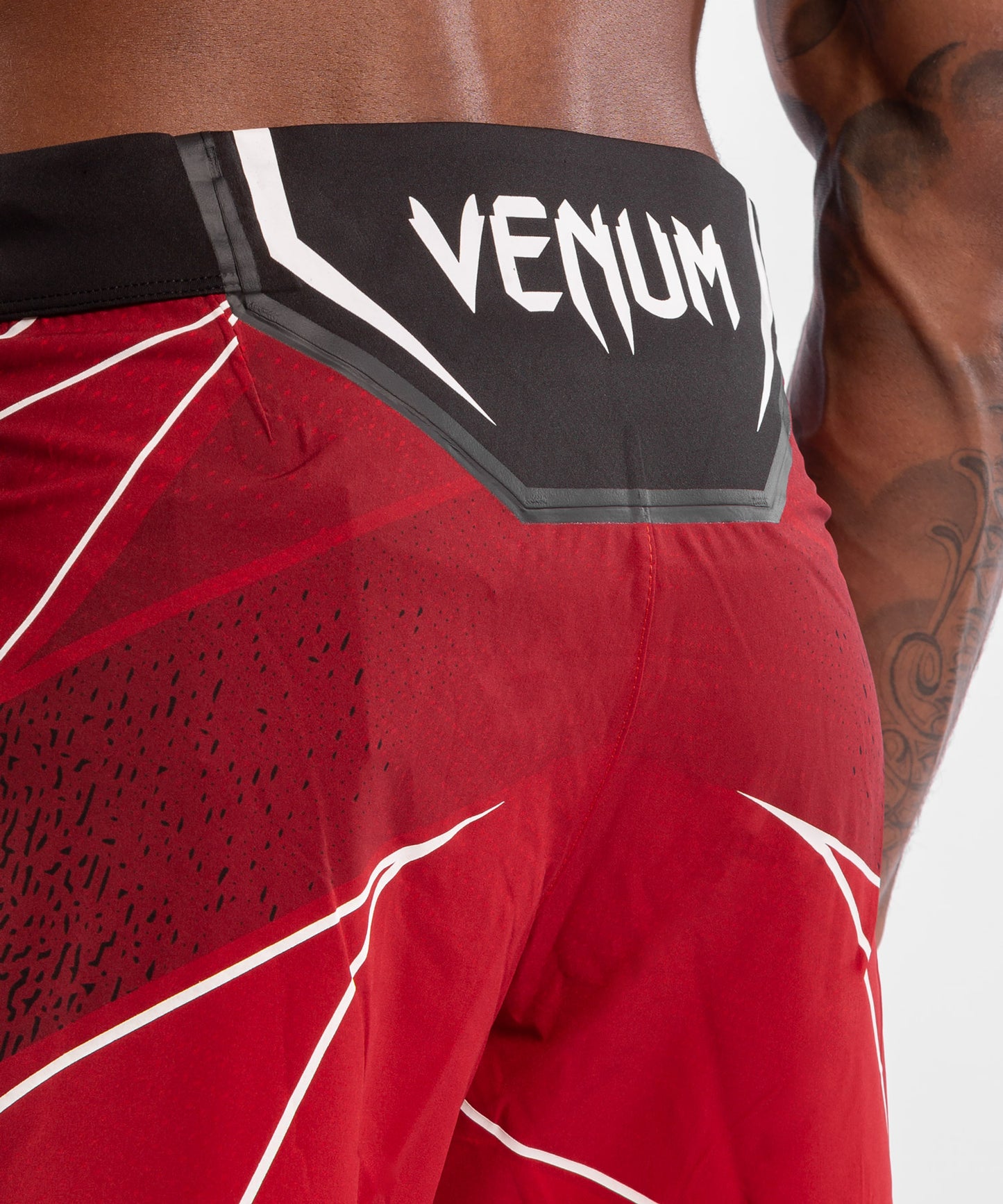 Fightshort Homme UFC Venum Authentic Fight Night - Coupe Longue - Rouge