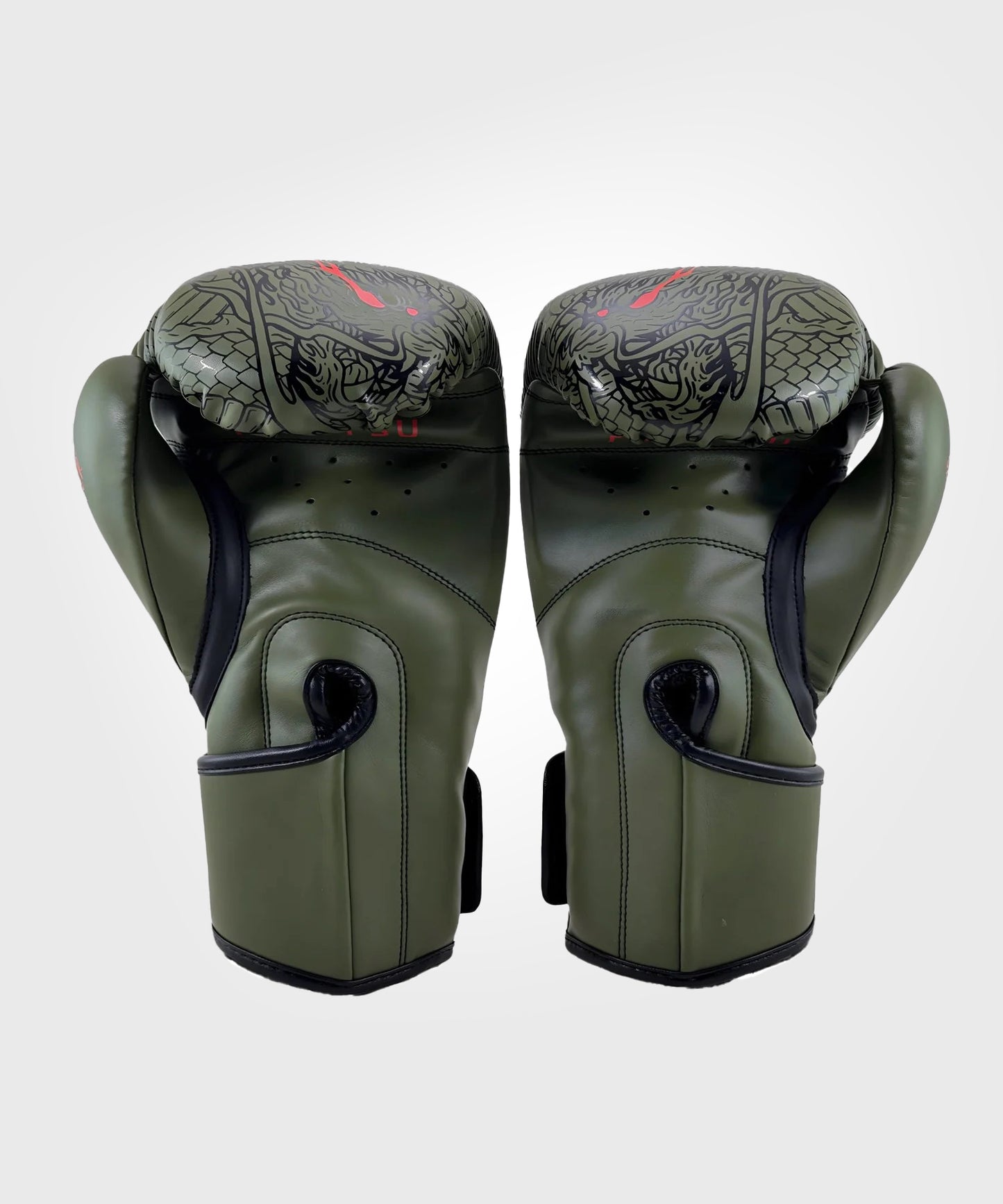 Fumetsu Dragon Slayer Boxing Gloves - Khaki/Orange