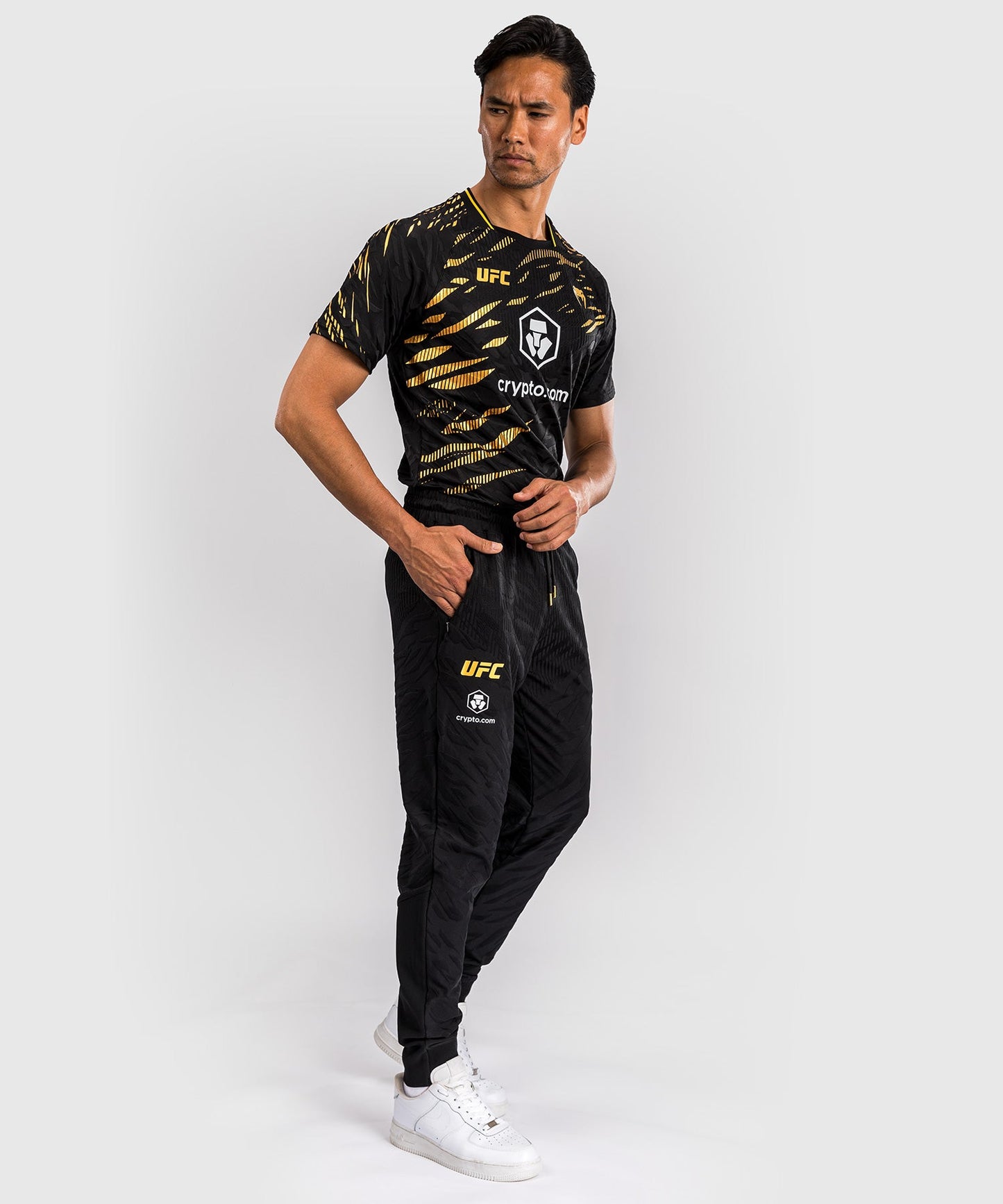 Men's UFC Fusion by Venum Authentic Fight Night Pants - Champion