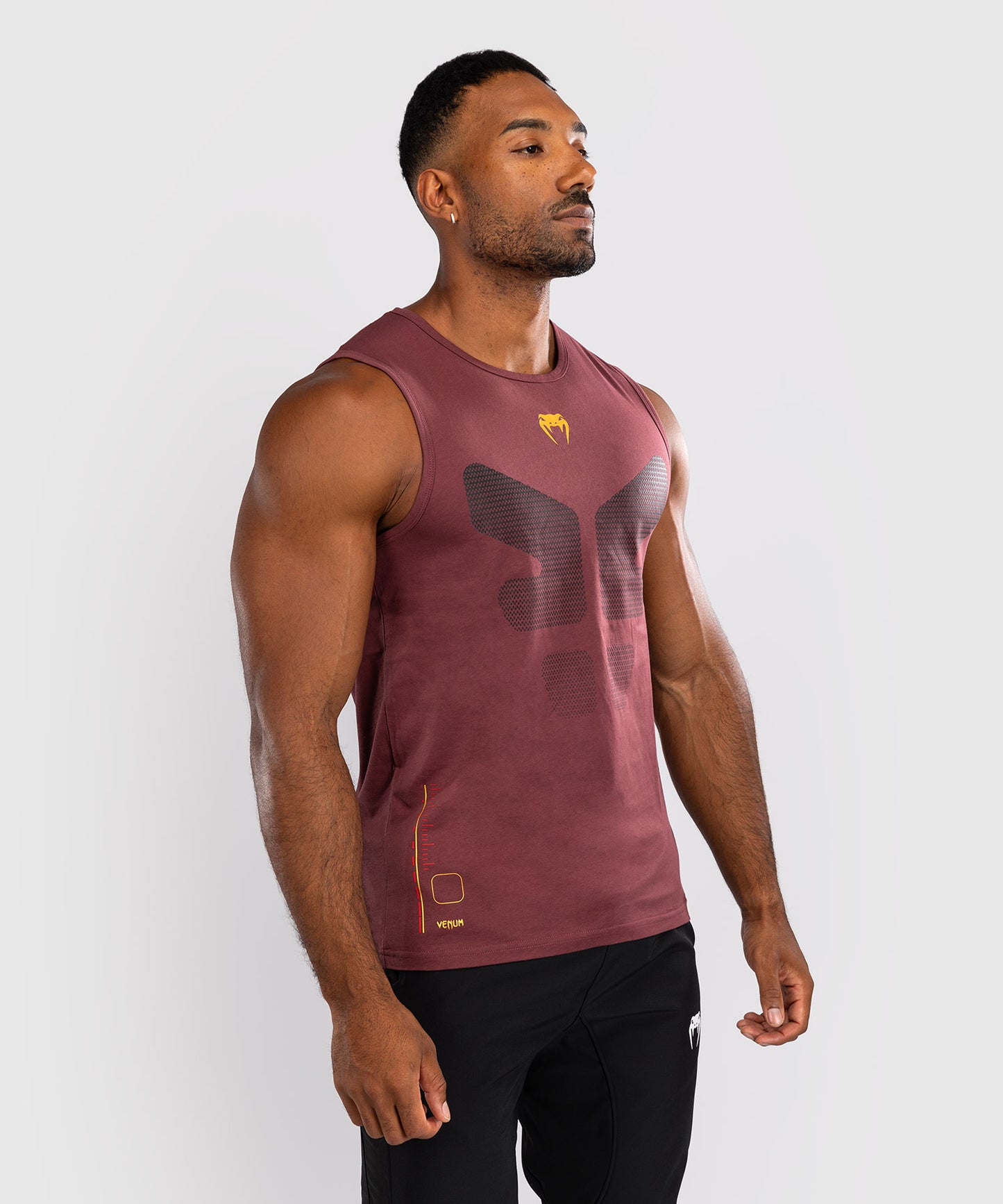 Venum Tactical XT tank top - Black/Burgundy/Gold