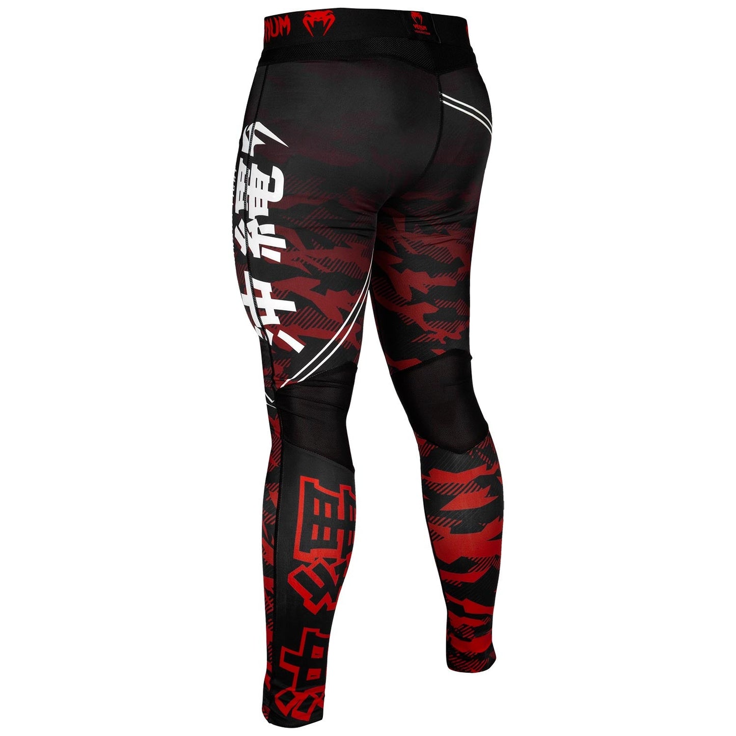 Venum Okinawa 2.0 Compression Pants - Black/White/Red